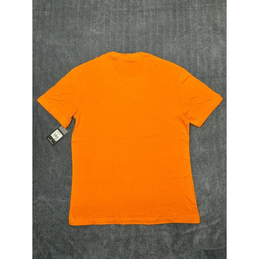 True Religion Mens Autumn Maple Orange Old Skool Buddha Graphic T-Shirt 700042 M